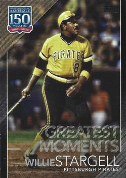 2019 Topps Update - 150 Years of Professional Baseball Black #150-56 Willie Stargell Front