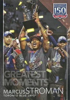 2019 Topps Update - 150 Years of Professional Baseball Black #150-61 Marcus Stroman Front