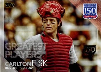 2019 Topps Update - 150 Years of Professional Baseball 150th Anniversary #150-8 Carlton Fisk Front