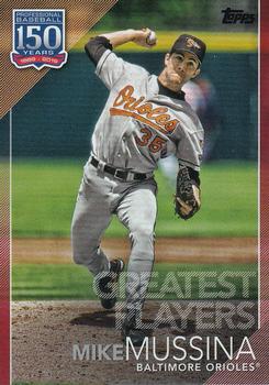 2019 Topps Update - 150 Years of Professional Baseball Red #150-26 Mike Mussina Front