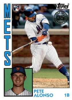2019 Topps Update - 1984 Topps Baseball 35th Anniversary #84-11 Pete Alonso Front