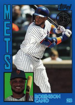 2019 Topps Update - 1984 Topps Baseball 35th Anniversary Blue #84-42 Robinson Cano Front