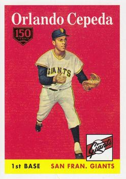 2019 Topps Update - Iconic Card Reprints 150th Anniversary #ICR-11 Orlando Cepeda Front