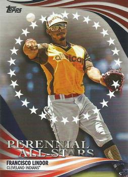 2019 Topps Update - Perennial All-Stars #PAS-46 Francisco Lindor Front
