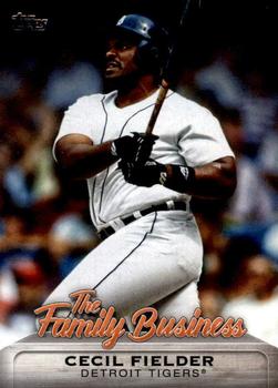 2019 Topps Update - The Family Business #FB-9 Cecil Fielder Front