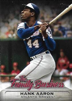 2019 Topps Update - The Family Business #FB-11 Hank Aaron Front