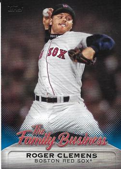 2019 Topps Update - The Family Business Blue #FB-6 Roger Clemens Front