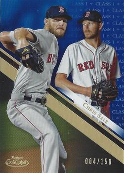 2019 Topps Gold Label - Class 1 Blue #9 Chris Sale Front