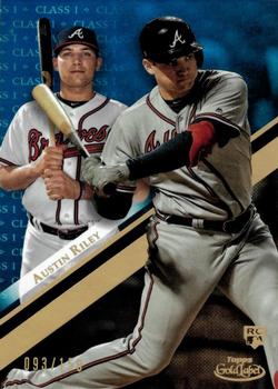 2019 Topps Gold Label - Class 1 Blue #60 Austin Riley Front