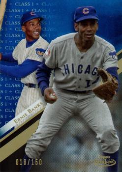 2019 Topps Gold Label - Class 1 Blue #79 Ernie Banks Front