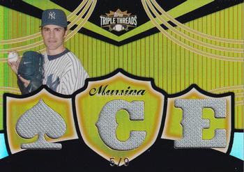 2006 Topps Triple Threads - Relic Gold #TTR-162 Mike Mussina Front