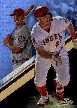 2019 Topps Gold Label - Class 2 #1 Mike Trout Front