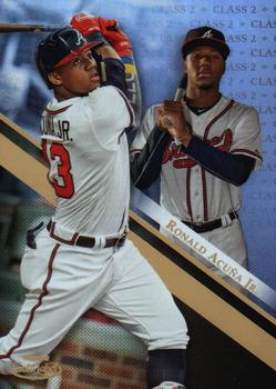 2019 Topps Gold Label - Class 2 #7 Ronald Acuña Jr. Front
