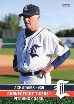 2016 Choice Connecticut Tigers #3 Ace Adams Front
