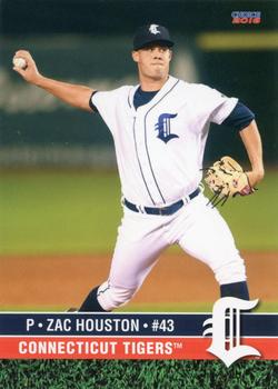 2016 Choice Connecticut Tigers #19 Zac Houston Front