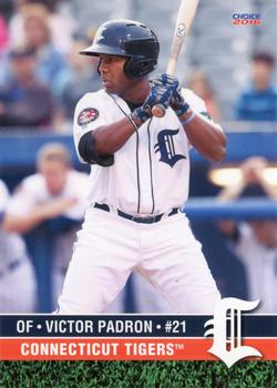 2016 Choice Connecticut Tigers #25 Victor Padron Front