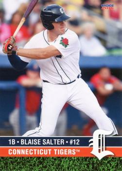 2016 Choice Connecticut Tigers #28 Blaise Salter Front