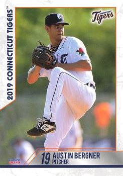2019 Choice Connecticut Tigers #6 Austin Bergner Front