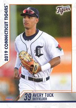 2019 Choice Connecticut Tigers #33 Avery Tuck Front