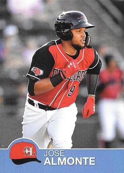 2019 Choice Hickory Crawdads Update #NNO Jose Almonte Front