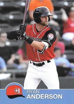 2019 Choice Hickory Crawdads Update #NNO Ryan Anderson Front