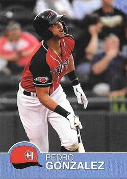 2019 Choice Hickory Crawdads Update #NNO Pedro Gonzalez Front
