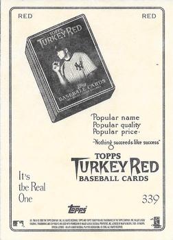 2006 Topps Turkey Red - Red #339 Carlos Delgado Back