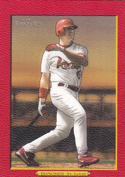 2006 Topps Turkey Red - Red #390 Jim Edmonds Front