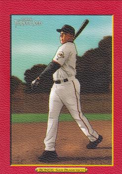 2006 Topps Turkey Red - Red #400 Barry Bonds Front