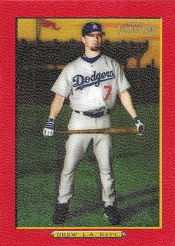 2006 Topps Turkey Red - Red #403 J.D. Drew Front