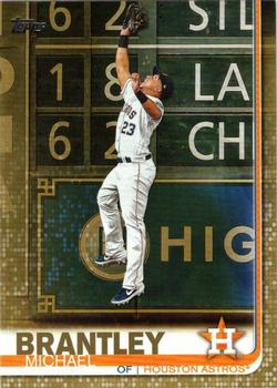 2019 Topps Update - Gold #US93 Michael Brantley Front