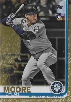 2019 Topps Update - Gold #US206 Dylan Moore Front