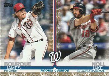 2019 Topps Update - Gold #US210 Jake Noll / James Bourque Front