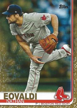 2019 Topps Update - Gold #US282 Nathan Eovaldi Front