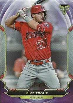 2019 Topps Triple Threads - Amethyst #73 Mike Trout Front