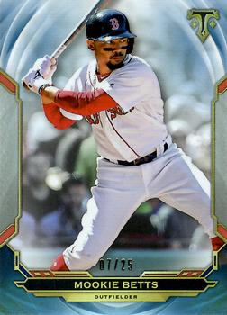 2019 Topps Triple Threads - Sapphire #86 Mookie Betts Front