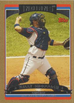 2006 Topps Updates & Highlights - Gold #UH49 Kelly Shoppach Front