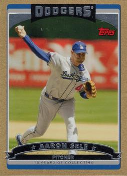 2006 Topps Updates & Highlights - Gold #UH103 Aaron Sele Front