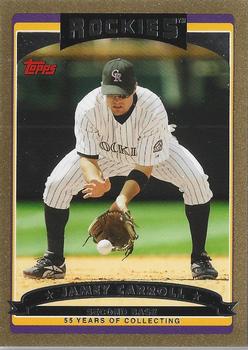 2006 Topps Updates & Highlights - Gold #UH124 Jamey Carroll Front