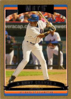 2006 Topps Updates & Highlights - Gold #UH126 Endy Chavez Front