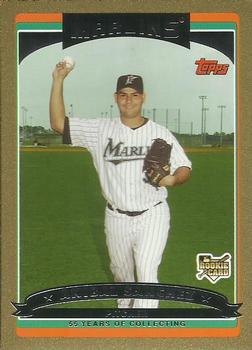 2006 Topps Updates & Highlights - Gold #UH142 Anibal Sanchez Front