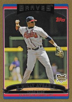 2006 Topps Updates & Highlights - Gold #UH146 Willy Aybar Front