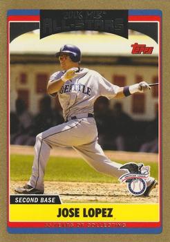 2006 Topps Updates & Highlights - Gold #UH259 Jose Lopez Front