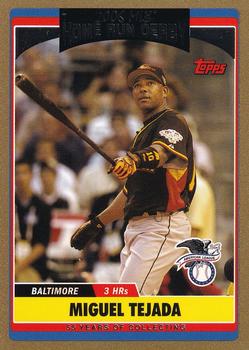 2006 Topps Updates & Highlights - Gold #UH288 Miguel Tejada Front