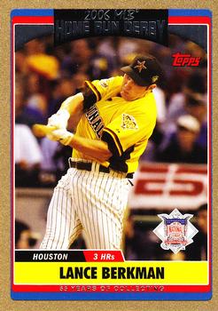 2006 Topps Updates & Highlights - Gold #UH289 Lance Berkman Front