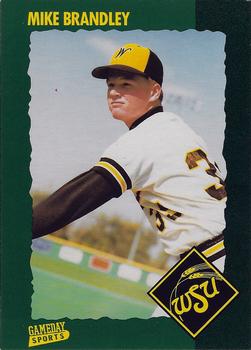1992 Game Day Wichita State Shockers #8 Mike Brandley Front