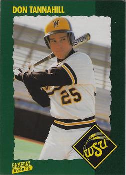 1992 Game Day Wichita State Shockers #29 Don Tannahill Front