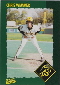 1992 Game Day Wichita State Shockers #35 Chris Wimmer Front
