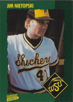 1992 Game Day Wichita State Shockers #39 Jim Nietopski Front