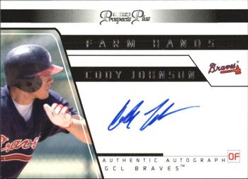 2006 TriStar Prospects Plus - Farm Hands Autographs #FH23 Cody Johnson Front